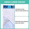 ELETOP Men's Swim Trunks Quick Dry Bathing Suit Swimming Board Shorts Mesh Lining Beach Swimwear Flamingo Blue 3XL view 3