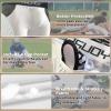 Youper Youth Elite Compression Padded Sliding Shorts w/Cup Pocket for Baseball, Football (White, Large) view 3