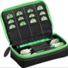Casemaster by GLD Products Plazma Black with Green Trim Dart Case view 1
