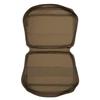 BERETTA 11.45" x 3" x 9" Durable DWR 600D Nylon Fully Padded Protective Soft Gun Case, Coyote view 3