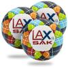 Lax Sak Soft Practice Lacrosse Balls - Same Weight & Size as a Regulation Lacrosse Balls, Great for Indoor & Outdoor Practices, Less Bounce & Minimal Rebounds - Argyle, 3 Pack view 1