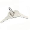 EZGO Replacement Golf Cart Keys QTY 100 (Silver view 1