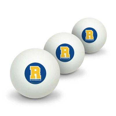 GRAPHICS & MORE Riverdale Varsity Letter Novelty Table Tennis Ping Pong Ball 3 Pack