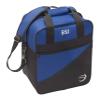 BSI Solar Bowling Carry Bag that Holds One Bowling Ball and has Interior Shoe Pockets that Hold Up to Size 13 Shoes- Royal view 1