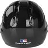 Rawlings | R16 VELO Baseball Batting Helmet | Junior (6 3/8" - 7 1/8") | Black view 3