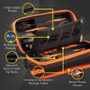 Casemaster Plazma Pro Black and Trimed Dart Case with Phone Pocket view 2