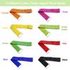 8 Colors 3 Legged Race Bands, Three Legged Race Durable Firm Elastic Tie Rope Colorful 3 Leg Race Band for Party Game Outdoor Fun view 2