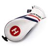 Craftsman Golf Custom Name Red White Blue Pu Leather Stripes H Rescue Hybrid Headcover (Custom Hybrid Cover) view 4