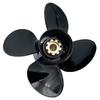 Aluminum Outboard Cupped Propeller Boat Prop 4 Blades 12.5x19 Pitch Replacement for TOHATSU BFT60-90, BFW60HP