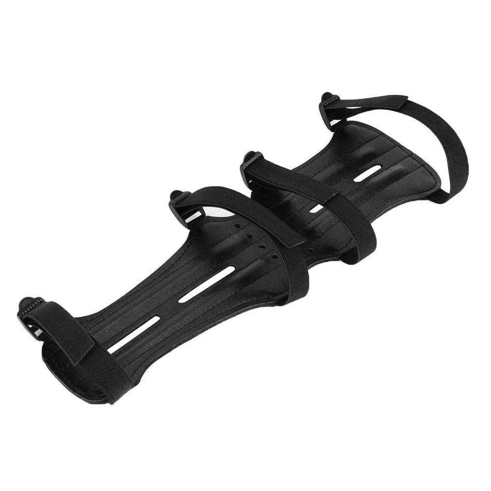 Soft Archery Armguard with Adjustable Straps, Adjustable Archery Arm Guard Band Protector Accessory