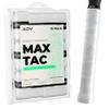 ADV MaxTac Tacky Tennis Overgrip - 12 Pack Extremely Sticky Non-Slip Tennis Grips Overgrip - Razor-Thin & Easy to Use Pro Tennis Racquet Grip Tape, White view 1