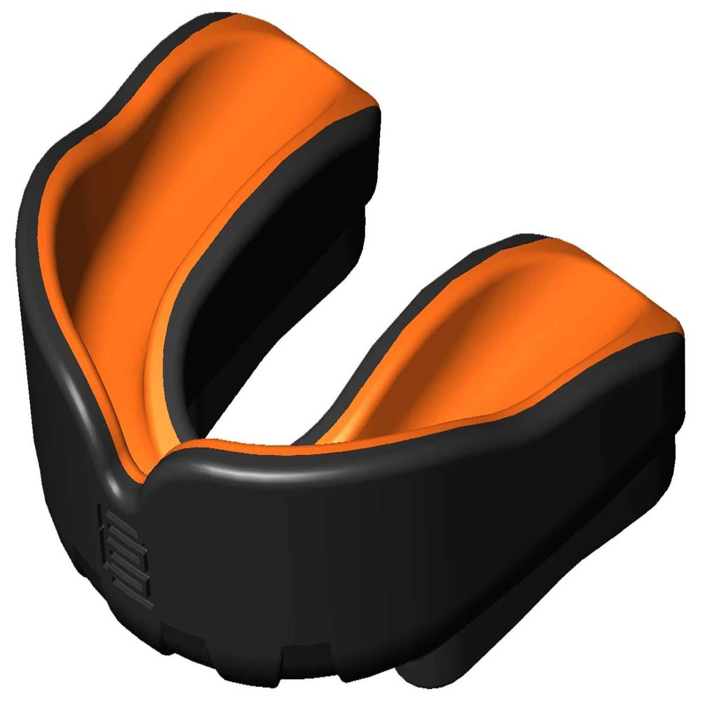makura The IGNIS Mouthguard (Black/Orange, Junior)