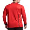 FitsT4 Sports Men's Pro Soccer Referee Jersey Long Sleeve Ref Shirt Red X-Small view 4