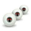 GRAPHICS & MORE Aquaman Movie Black Manta Chibi Character Novelty Table Tennis Ping Pong Ball 3 Pack view 1
