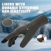 Aegend Lightweight Winter Gloves for Men Women, Warm Running Gloves Touchscreen Thermal Glove Liners for Cold Weather Driving, Cycling & Hiking, Non-Slip, Elastic Cuff, Stretchy, Durable view 4