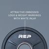 REP Urethane Coated Plate v3-5lb Pair view 4