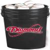 Diamond 6-Gallon Bucket with 30 Diamond DOL-1 HS NFHS Leather Baseballs view 3