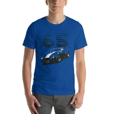 1965 high-Performance Pony car Cobra 427 Short-Sleeve Unisex T-Shirt True Royal