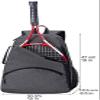 QCWN Tennis BagTennis Backpacks & Pickleball Bags for Men, Women & KidsTennis Racket Backpack/Bags to Hold 1 or 2 Racket Sport,Raquet Carrier for Balls, Pickleball Paddles, Badminton Rackets. view 2
