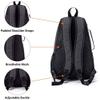 QCWN Tennis BagTennis Backpacks & Pickleball Bags for Men, Women & KidsTennis Racket Backpack/Bags to Hold 1 or 2 Racket Sport,Raquet Carrier for Balls, Pickleball Paddles, Badminton Rackets. view 4
