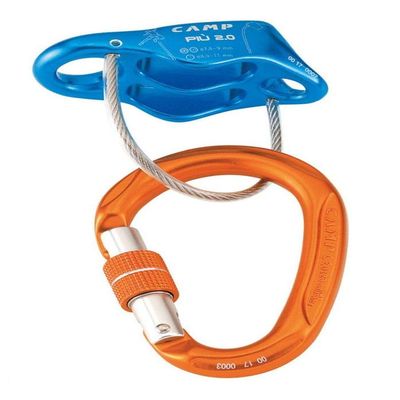 CAMP Piu 2.0 Belay Kit - Light Blue