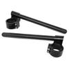Occus Grips 2pcs 41mm Fork Tube Handle Bar Black CNC Clip On Motorcycle 7/8" Handlebars for Yamaha R3 15-16 Kawasaki Suzuki view 3