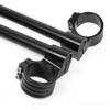 Occus Grips 2pcs 41mm Fork Tube Handle Bar Black CNC Clip On Motorcycle 7/8" Handlebars for Yamaha R3 15-16 Kawasaki Suzuki view 4