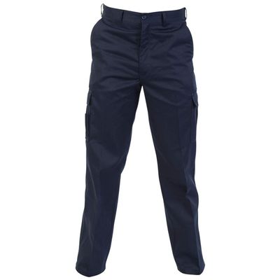 Absolute Apparel Mens Combat Workwear Trouser (46 inches Short) (Navy)