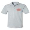 ALLNTRENDS Men's Polo T Shirt Fire Department Embroidered Firefighter Top USA Gift (XL, Sporty Grey) view 1