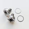 ACEOFFIX Lightweight Crank Bolt Set for Brompton in Silver view 2