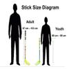 3-Stick Home Floorball Set (Wooloc) - 87 cm Left view 3