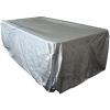 dDanke Silver Billiard Pool Table Cover Dustproof Cloth for Indoor Outdoor Sport Table Cover Protection (8ft, 102x53x32 inch) view 1