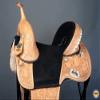 HILASON Western Horse Saddle Treeless Trail Barrel American Leather | for Horses view 2