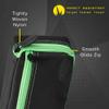 Casemaster by GLD Products Plazma Plus Black with Green Trim Dart Case and Phone Pocket view 3