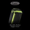 Casemaster by GLD Products Plazma Plus Black with Yellow Trim Dart Case and Phone Pocket view 2