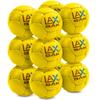 Lax Sak Soft Practice Lacrosse Balls - Same Weight & Size as a Regulation Lacrosse Balls, Great for Indoor & Outdoor Practices, Less Bounce & Minimal Rebounds - Yellow, 12 Pack view 3