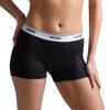 Woxer Womens Boxers - Star 3" Boy Shorts Underwear for Women - Boxers for Women Black view 1