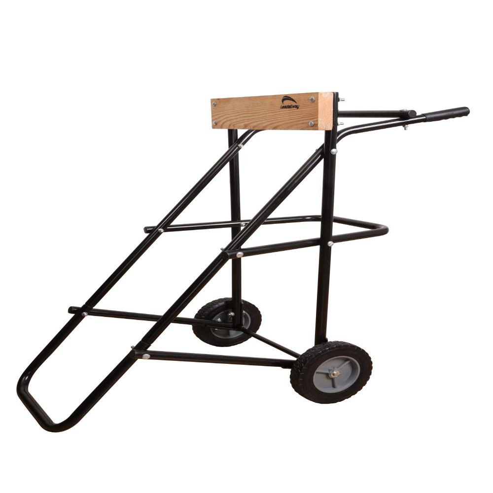 LEADALLWAY Boat Motor Stand, Heavy Duty Pro Outboard Engine Carrier Cart Dolly Storage (TYPE3)