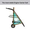 LEADALLWAY Boat Motor Stand, Heavy Duty Pro Outboard Engine Carrier Cart Dolly Storage (TYPE3) view 4