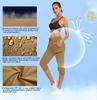 ChinFun Women's Cargo Hiking Pants Water Resistant UPF 50+ Stretch Capris Deep Khaki XXL view 4
