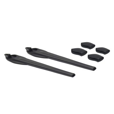 Betterun Black Replacement Nose Pads Pieces Ear Socks Rubber Kits for Oakley Flak 2.0 XL