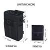 EXCELLENT ELITE SPANKER Molle Dump Pouch Drawstring Magazine Utility Pouch Folding Dump Pouch Waist Bag(Black) view 2