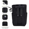 EXCELLENT ELITE SPANKER Molle Dump Pouch Drawstring Magazine Utility Pouch Folding Dump Pouch Waist Bag(Black) view 3