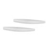 Betterun White Replacement Ear Socks for Oakley M Frame Heater/Sweep/Hybrid/Strike view 2