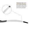 Betterun White Replacement Ear Socks for Oakley M Frame Heater/Sweep/Hybrid/Strike view 4