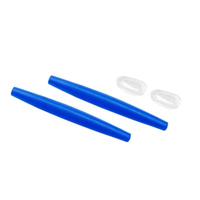 Betterun Blue Replacement Nose Pads Pieces Ear Socks Rubber Kits for Oakley Crosshair New 2012