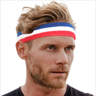 Tough Headwear Terry Cloth Headband - Sweat-Wicking Running Head Band - Basketball Accessories - Headband for Washing Face - Multicolor