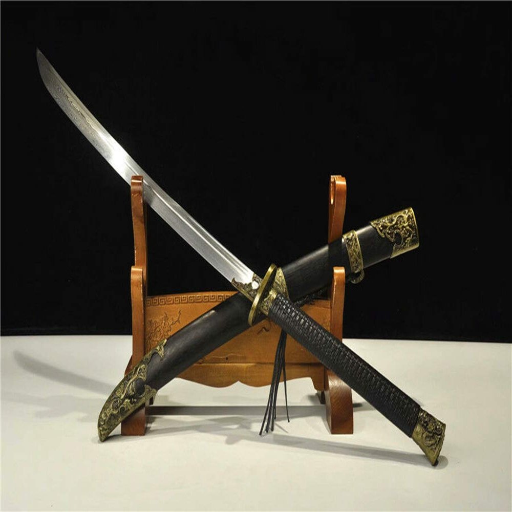 GLW Sword Very Sharp Fighting Saber Machete Dao Sword Damascus Steel Blade Broadsword Nice Handmade