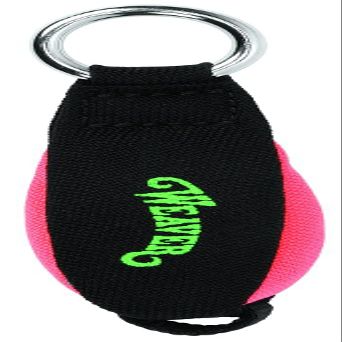 Weaver Leather Bullet Throw Weight, 14 OZ, Black/Hot Pink