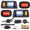 10L0L Golf Cart Light Kit(12V/36v/48V) for Club Car DS with Daytime Running Light Low-beam/High-beam With Turn Signals and Brake Lights